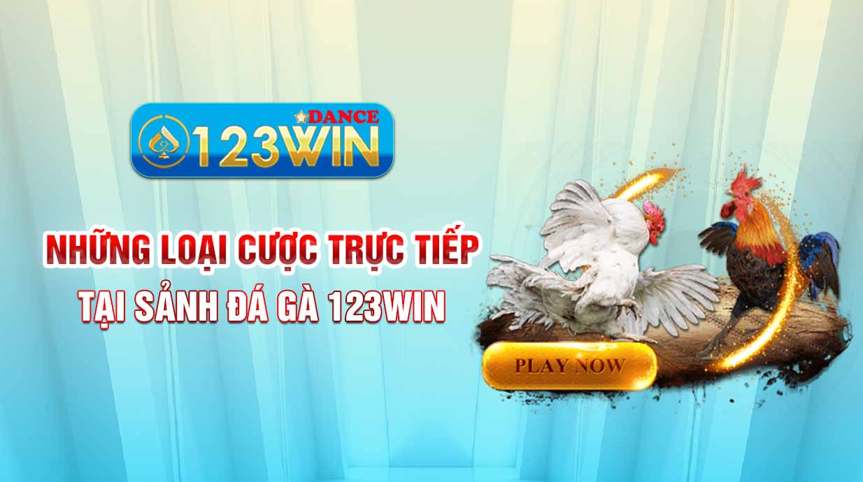 Những loại cược trực tiếp tại sảnh Đá gà 123WIN